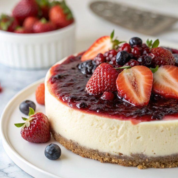 Cheese Cake Dâu Việt Quất
